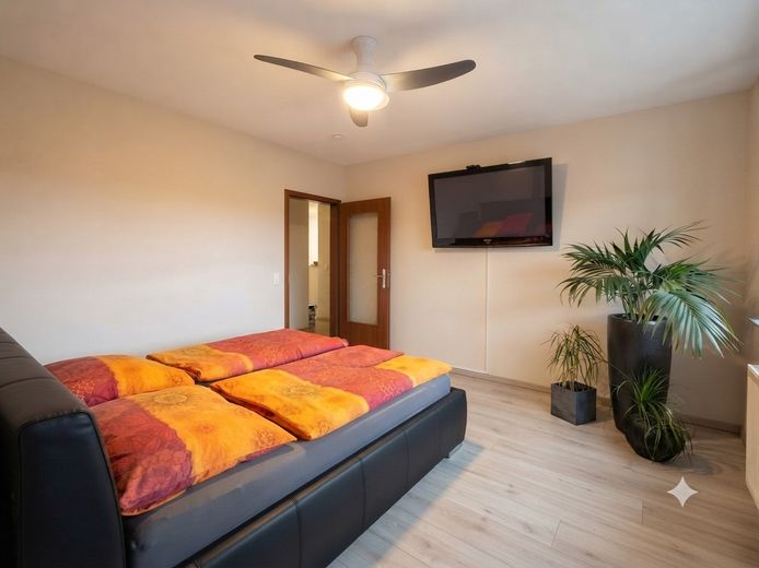Attraktive 3-Zimmer-Wohnung in Ruhiger Parklage – Mannheim-Käfertal – Schlafzimmer