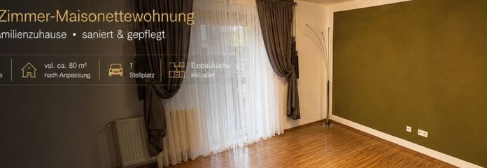 Ihr neues Familienzuhause: Helle 4-Zimmer-Maisonette in Elsendorf