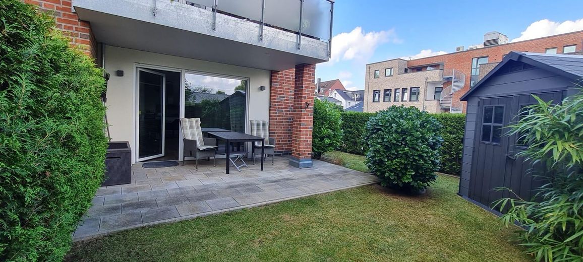 Modern nieuwbouwappartement met 2 kamers en een prachtige tuin in Trittau – Foto 1