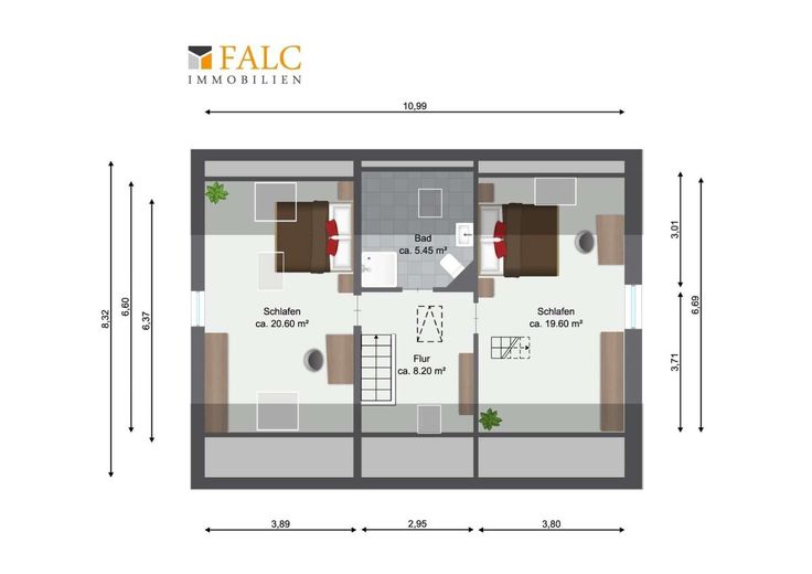 Moderne Idylle im Fachwerkhaus - Wohnen und Arbeiten unter einem Dach mit Einliegerwohnung! – Grundriss Dachgeschoss