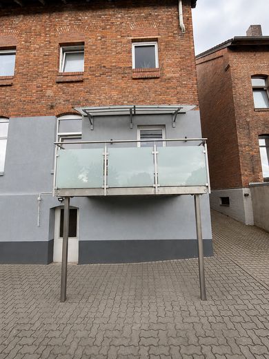 3 locali, cucina, bagno, balcone, fascino d’epoca, posto auto, Moritzberg – Balkon Außen