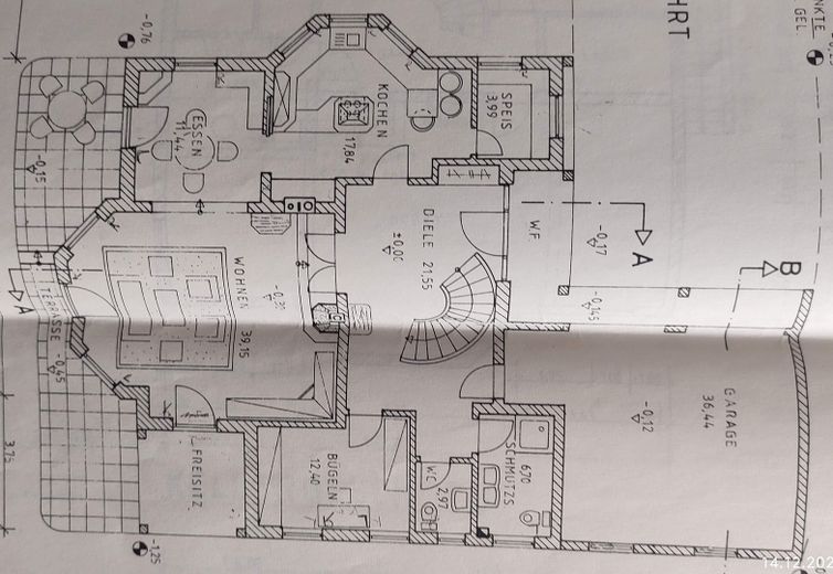 Grundriss Erdgeschoß