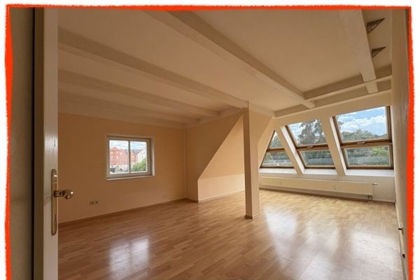 2 Eigentumswohnungen im Paktverkauf mit KOB-3601/WE1 ... 3-Zimmer-Wohnung im Dachgeschoss in Zwickau-Niederplanitz in ruhiger Lage zu verkaufen!