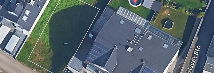 Luftaufnahme mit eingezeichnet