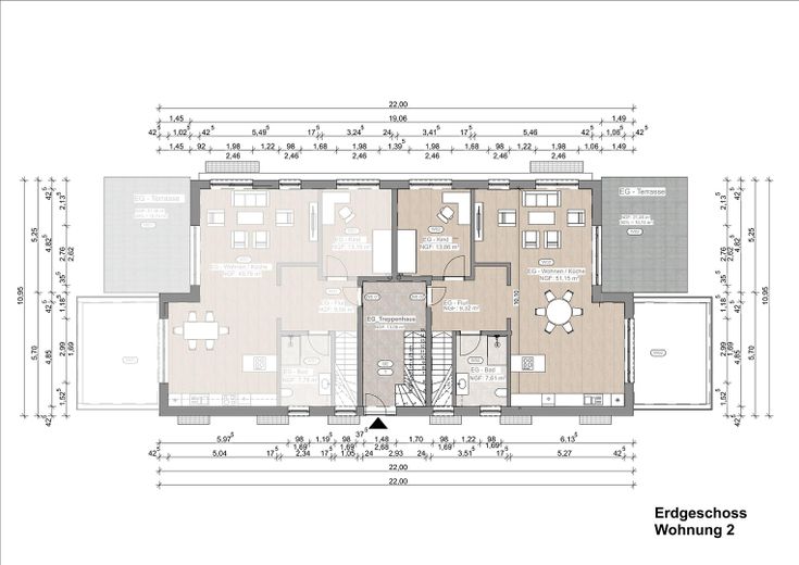 BIETERVERFAHREN – ERSTBEZUG: 4-ZIMMER-MAISONETTEWOHNUNG MIT GARTEN – Foto 6