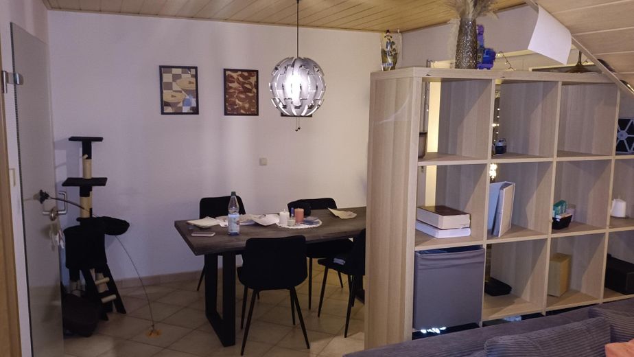 Trennwand zwischen Wohn / Eßzi