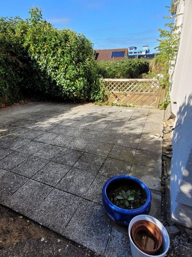 Geschützte Terrasse 
