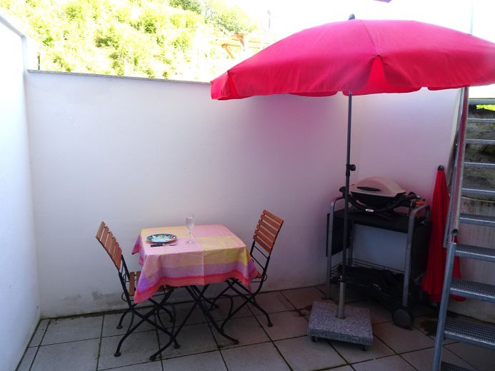 Patio mit Weber Grill