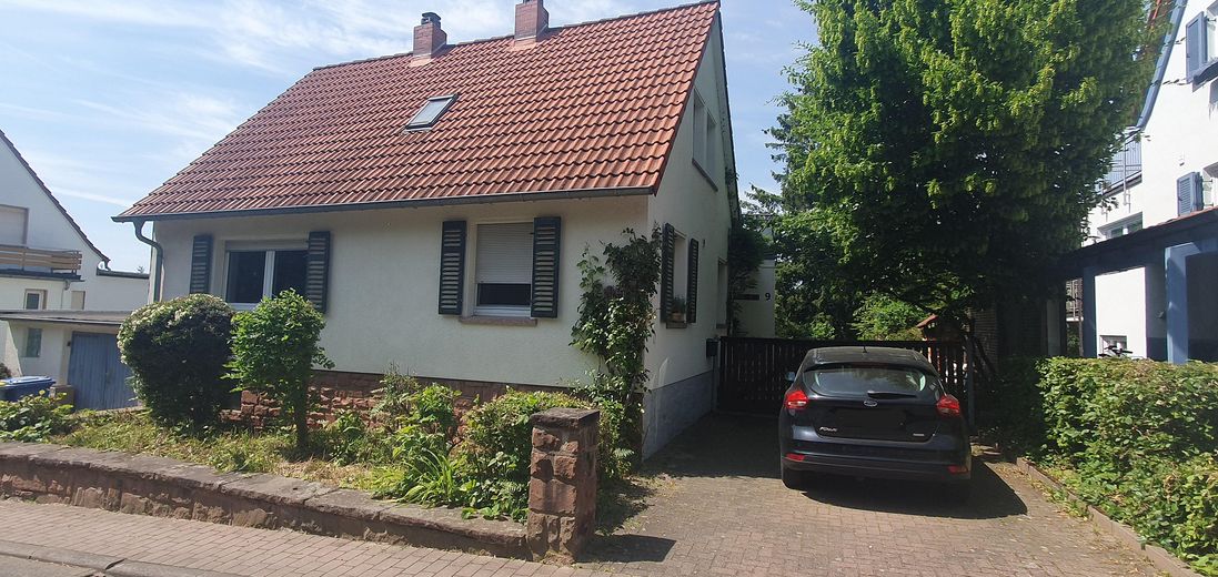 Seitliche Ansicht Haus 