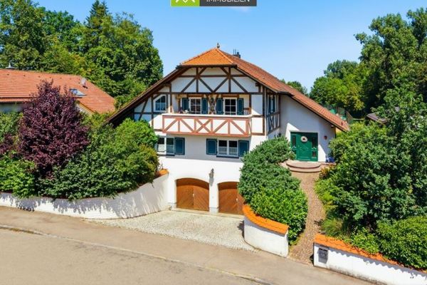 360° | Dom dwurodzinny z urokiem wiejskiego domu i nowoczesną techniką budowlaną w pożądanej lokalizacji Memmingen