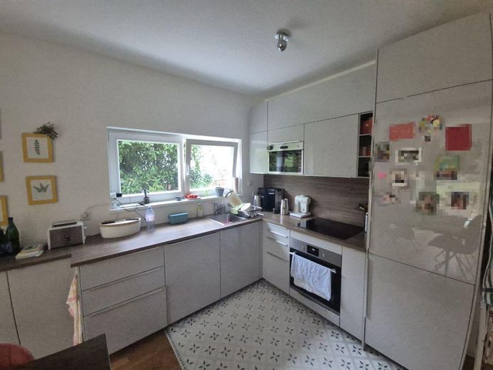 3-Zimmer-Whg. mit Terrasse in Dahlem – Anfragen NUR mit ausgefüllter Selbstauskunft" – Küchenzeile