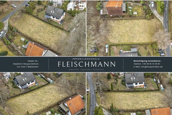 Ein Platz zum Ankommen und Wohlfühlen – Ihr Baugrundstück im grünen Herzen von Suhl