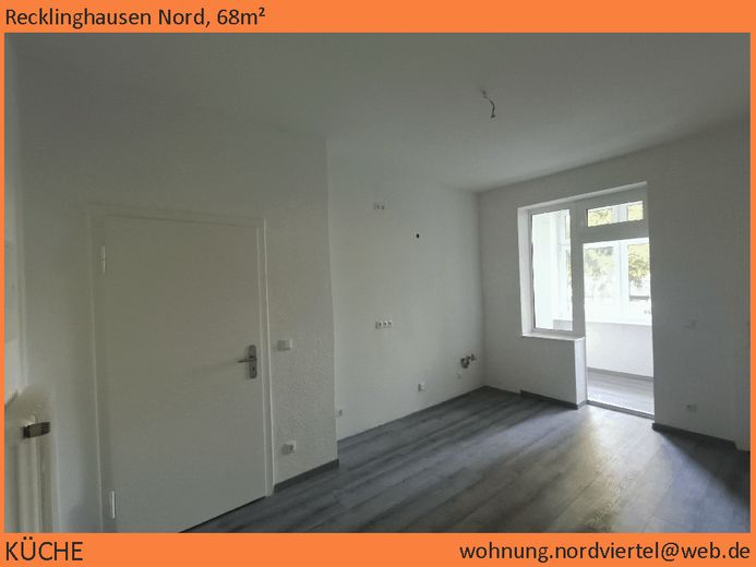 Nordviertel, schöne 68m²-Wohnung im 1.OG, saniert – Küche