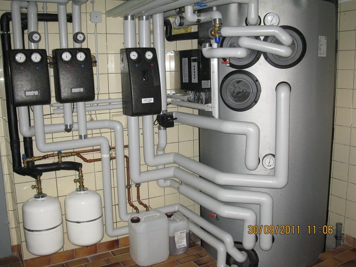 Heizugsanlage mit Speicher
