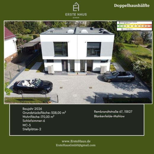 Enerji verimliliği A+: İkiz evin yarısı, 170 m², 7,5 oda, 3 banyo, emlakçı olmadan – Fotoğraf 1