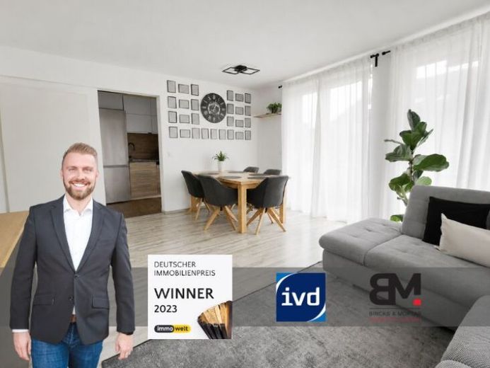 Gepflegte 3 Zimmerwohnung 1.OG & Wohnung im großzügigem, ausgebautem Dachgeschoss - ZWEI Eingänge – Foto 1