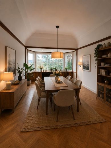 Denkmalgeschützte Fabrikantenvilla an der Weser - Parkgrundstück mit drei zusätzlichen Bauplätzen – Bild 11