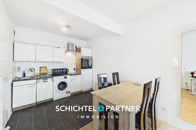 Ostertor | Helle 2-Zimmer-Wohnung mit Balkon und Weitblick über Bremen – S&amp;P | Küche
