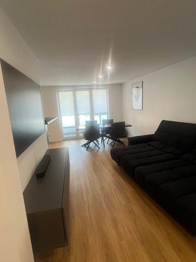Modernes 2,5-Zi.-Penthouse mit Aufzug & Stellplatz – Solingen-Ohligs – Wohnzimmer