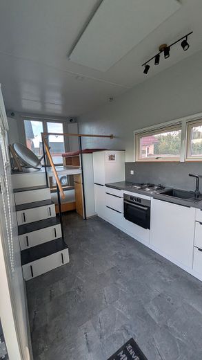 Tiny House su ruote di 18 m² con riscaldamento a infrarossi e arredamento interno - Senza terreno – Foto 3