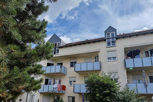 3-kamerappartement op de bovenste verdieping, woning 28, met uitzicht in Nittenau