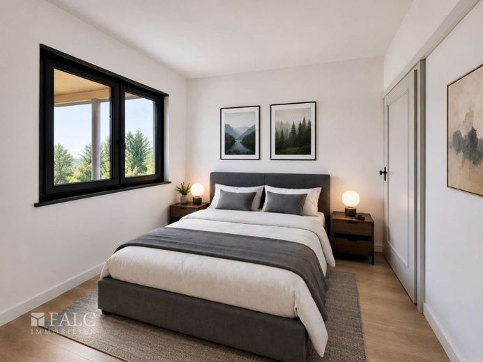 Provisionsfrei. Neubauprojekt - Traumbungalow mit Feldblick – Schlafzimmer