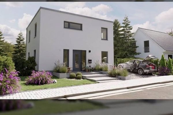 Pürist silüete sahip modern Bauhaus klasiği