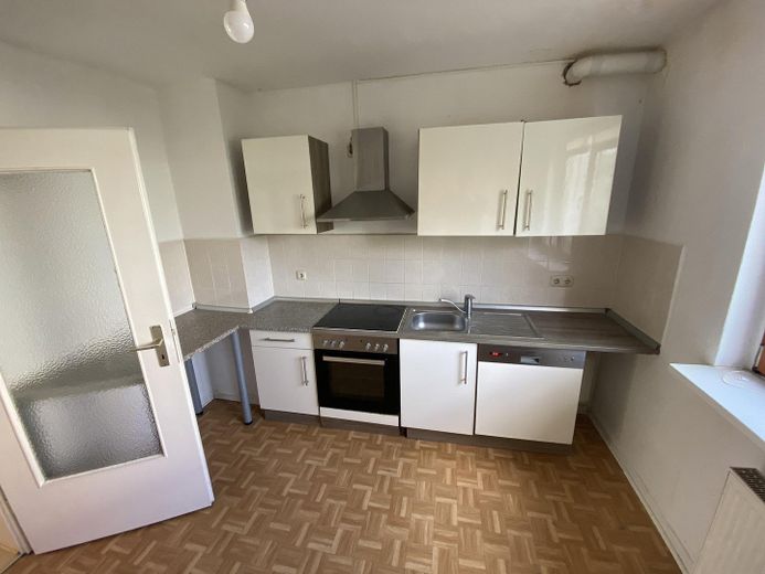 3-Zimmer-Erdgeschosswohnung mit Einbauküche in Klütz – nahe der Ostsee – Küche