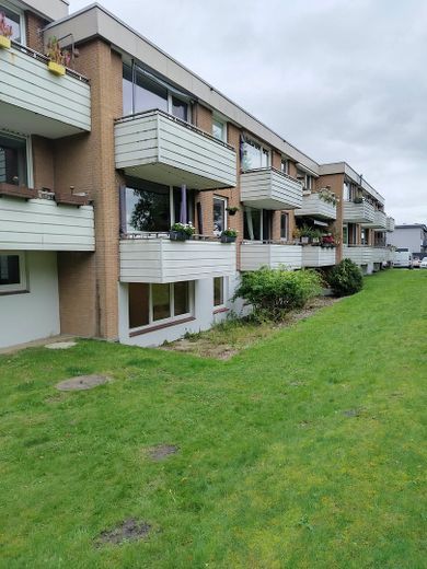 Gemütliche 3-Zimmer-Wohnung in Rosengarten-Eckel – Rückseite