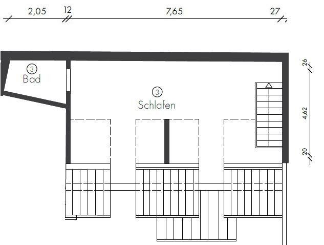 Kernsaniertes Reihenmittelhaus/Wohnung auf 2 Ebenen und neuer Einbauküche in Bruchsal-Heidelsheim – Foto 9