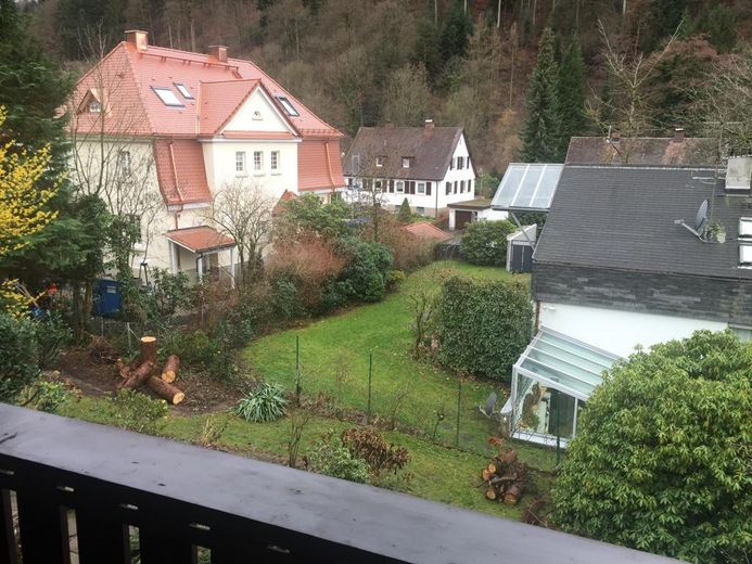 Blick vom West-Balkon