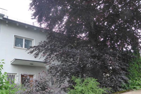 Prachtig uitzicht op de Alpen in het rustige Oberbeuren: twee-onder-een-kapwoning van 216 m² met grote tuin op het zuiden & open haard