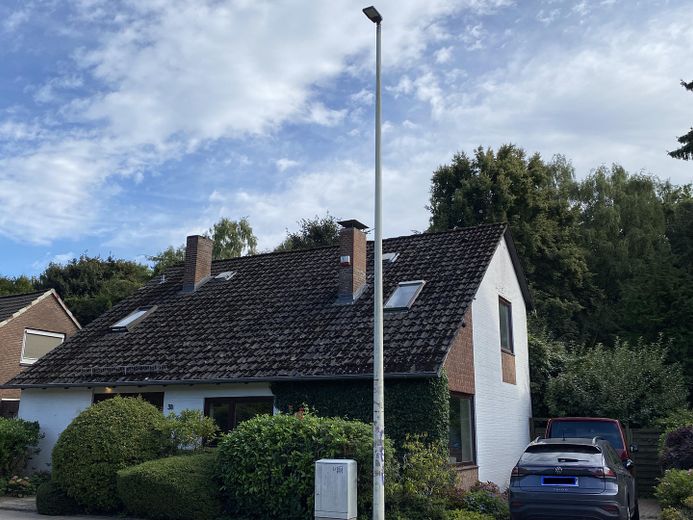 Oase in der Stadt – Einfamilienhaus mit Parkblick – Haus zur Straße