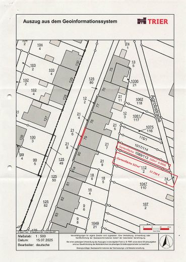 RESERVIERT  Attraktive 3-Zimmer-Eigentumswohnung 80 m² mit Balkon 7.800€ p.a. – Plan Parzellen
