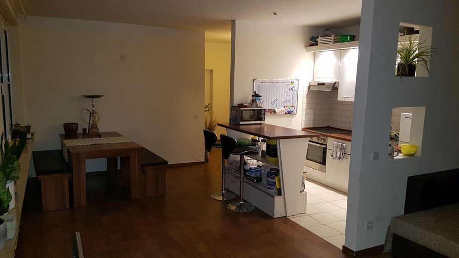 App. di 3,5 locali 85m² con cucina componibile centro Vechta – Küche Essbereich