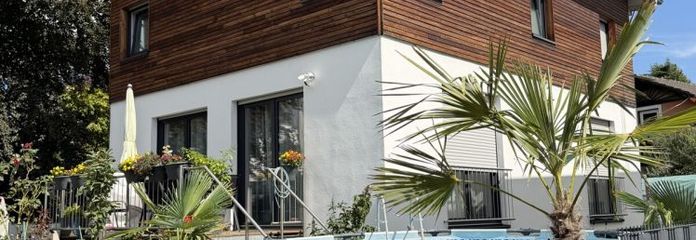 Proprietà residenziale moderna con doppio garage e attico a Unkel direttamente sul Reno!