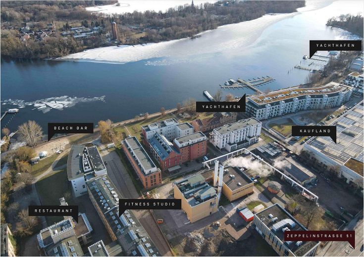 Última planta con ascensor: ático de 131 m², renovado y ampliado en 2025/26 – Potsdam West – Havelufer und Yachthafen