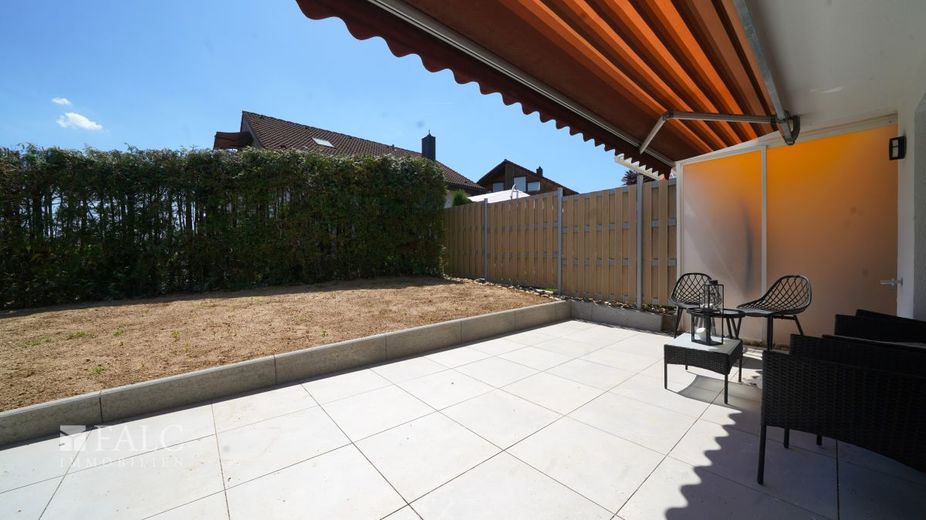 (T)Raum trifft Design - FALC Immobilien Heilronn – Terrasse momentan