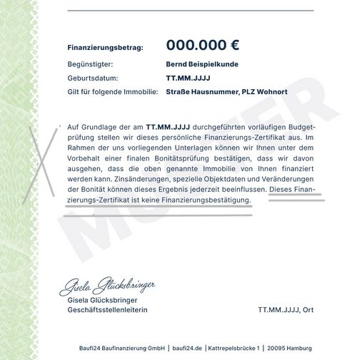 EINZIGARTIG 3 HÄUSER,GROßFAMILIEN-OASE MIT PRAXIS-POTENZIAL,HAMBURGER SPECKGÜRTEL – Bank-Bonität-Muster
