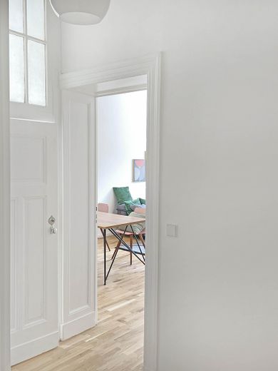 Traumhafter Altbau in direkter Pankelage | Erstbezug | Saniert | Provisionsfrei – Detail Flur