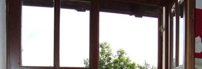 Ausblick in den Garten
