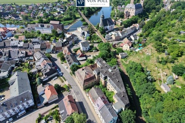 Proprietà storica vicino alla Zwickauer Mulde con complesso di giardini