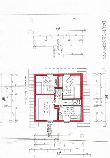 Commission-free detached house on the outskirts with a dream garden! – Grundriss Dachgeschoss