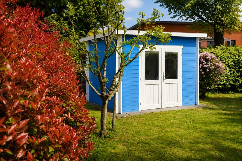 Großzügig wohnen - DHH in Waal – Garten / Gartenhaus