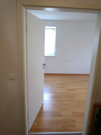 Blick Flur-Schlafzimmer