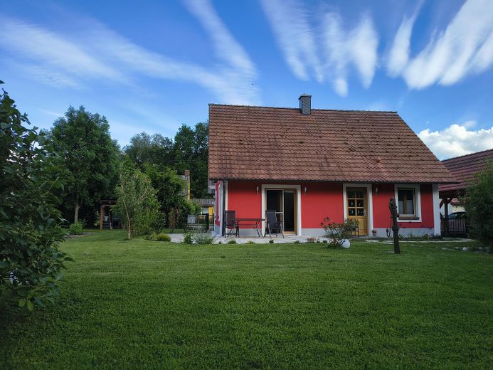 Blick aus dem Garten