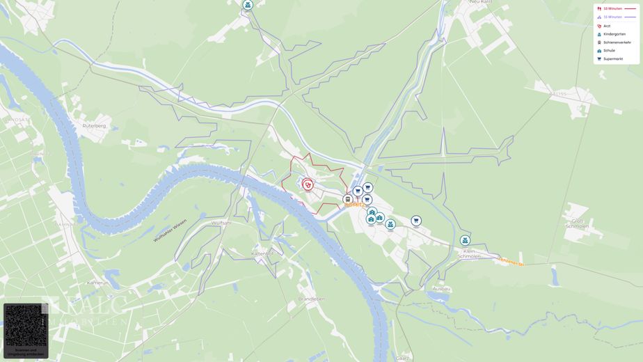 +++ Natur pur &amp; Elbnähe: Großzügige Wohnung zur Miete +++ – Site plan