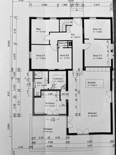 Bungalow familial de rêve avec 6,5 pièces et piscine à Wedemark – Grundriss