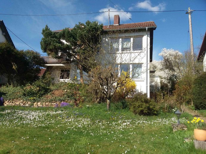Südansicht mit Garten