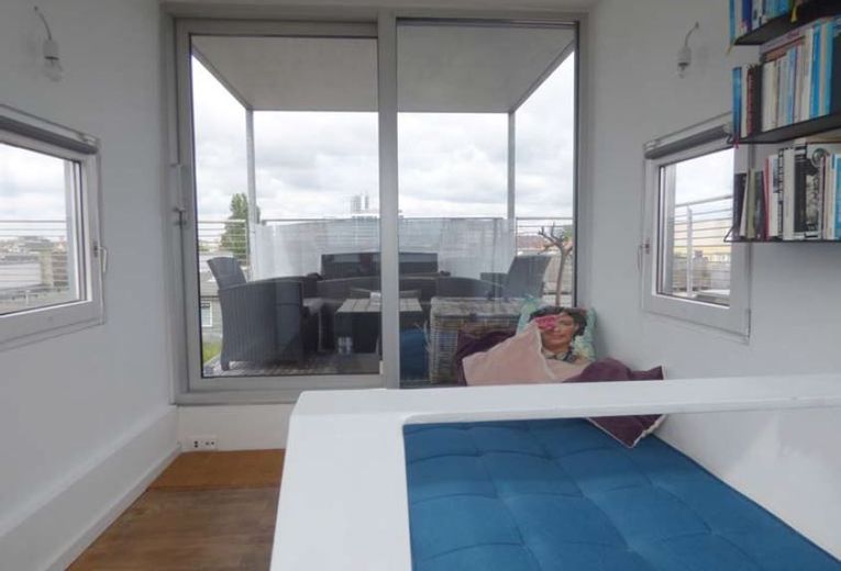 Zugang zur Dachterrasse